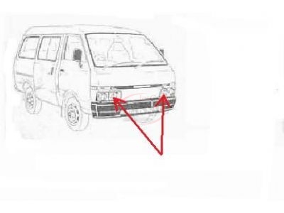Nissan Vanete C220 - Farol principal (HELLA)