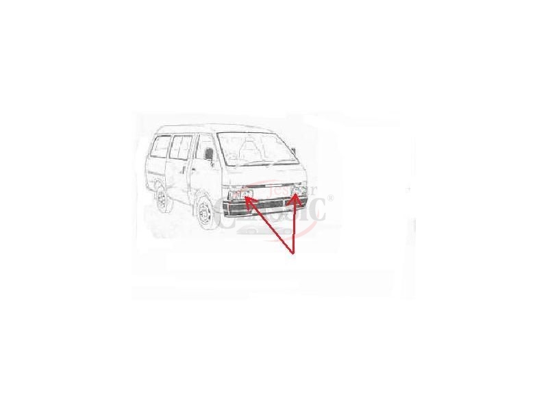 Nissan Vanete C220 - Farol principal (HELLA)