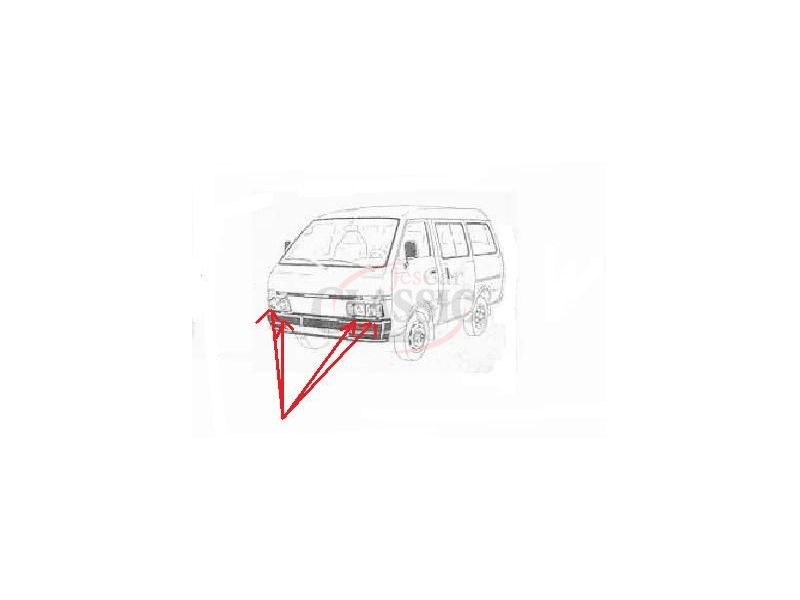 Nissan Vanette C220 - Aro farol principal