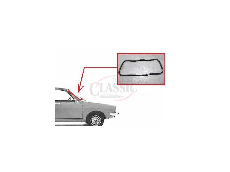 Renault 12 - Borracha do vidro para-brisas