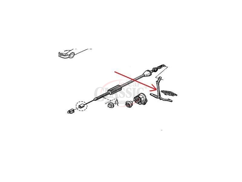 Renault Megane I - Pedal de acelerador