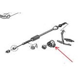 Renault Megane I - Suporte do pedal acelerador