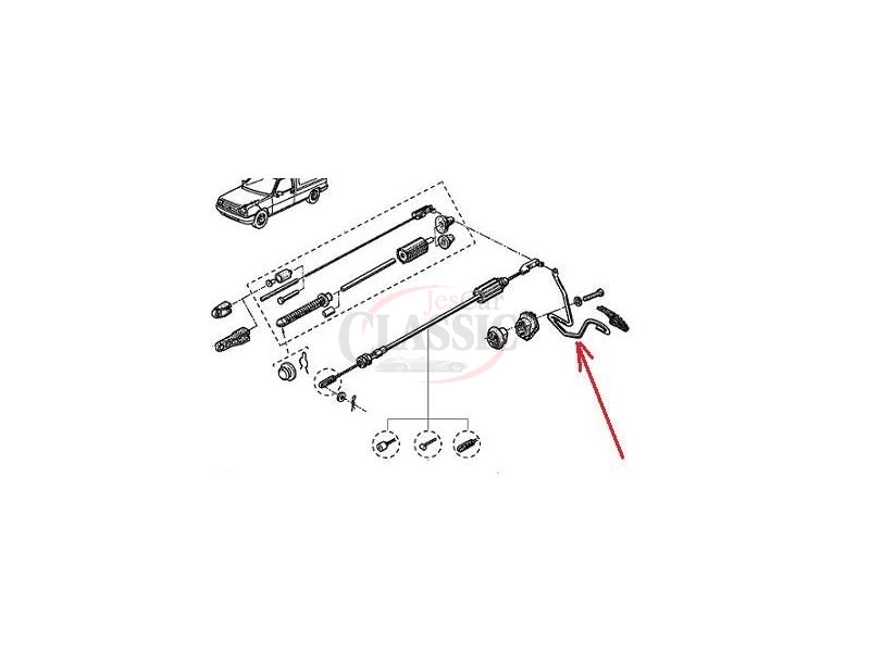 Renault Super 5 - Pedal de acelerador