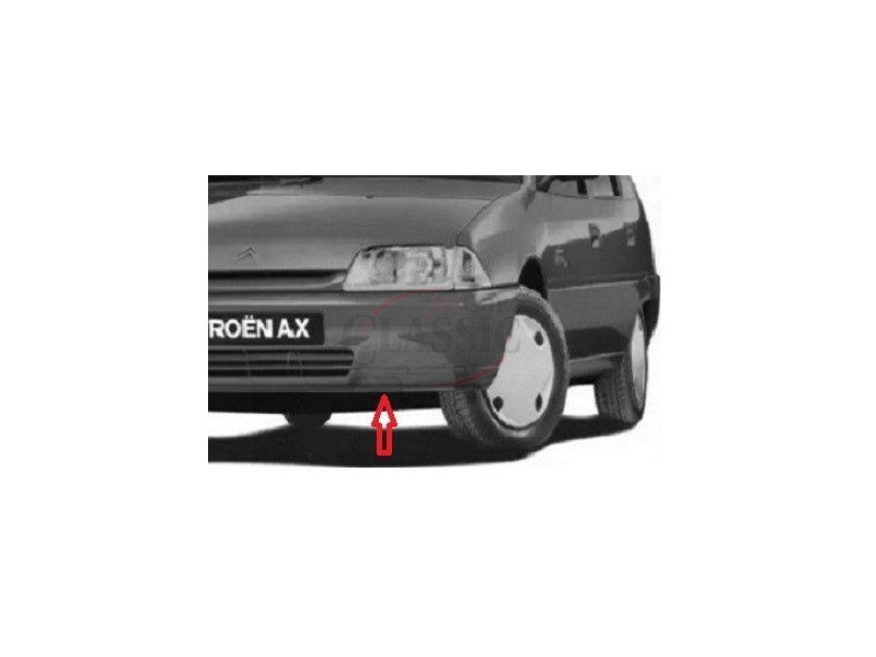 Citroen AX II - Capa de cobertura do gancho reboque frente