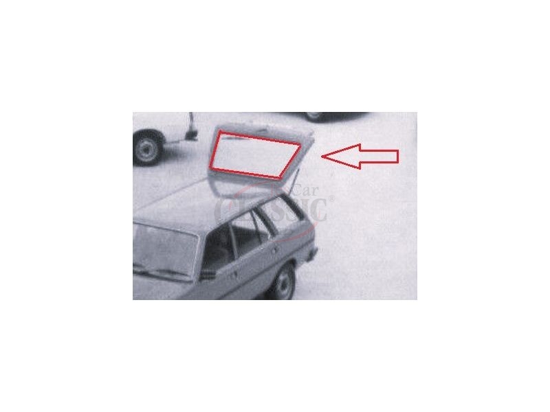 Peugeot 305 Break - Borracha do vidro óculo traseiro