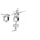 Citroen CX / Peugeot J7 / Renault - Filtro de combustível (ROTO-DIESEL)