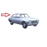 Peugeot 504 - Borracha do vidro óculo traseiro