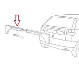 Seat Ibiza II 6K1 - Friso tampa mala esquerdo