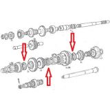 Fiat 600 - Anilha sincronizadora 