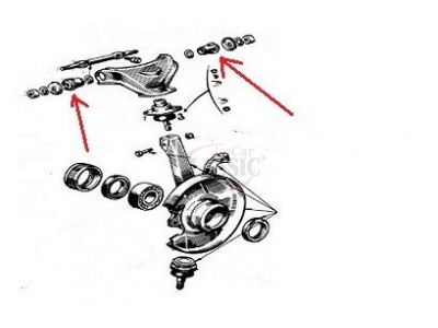 Simca 1100 - Sinobloco da suspensão 