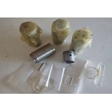 Renault 4 / Renault Floride - Jogo de 4 camisas e pistões Ø58 com cavilha Ø14x50 (Mot. 670-1-5, 800-02, B1B))