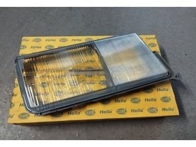 Mercedes-Benz 190 W201 - Vidro de farol principal direito (HELLA)