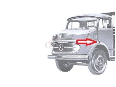 Mercedes-Benz Série L / Volvo Série N - Farolim lateral direito / esquerdo