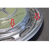 Mercedes-Benz W123 - Tampão de roda (Verde) (Ø390)