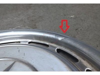 Mercedes-Benz W114/8 - Tampão de roda (azul) (Ø390)