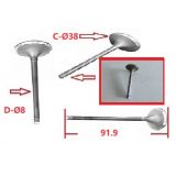 VW Golf I - Válvula de admissão (Ø38x8x91.9)