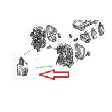 Renault Clio / Renault Kangoo / Renault Megane - Actuador / Pistola do fecho central (VACHETTE)