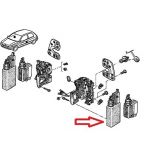 Renault Alpine A610 / Renault Super 5 - Actuador / Pistola do fecho central (ROCKWELL)