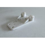 Audi 100 C3 - Mola / Suporte de fixação do actuador / Pistola do fecho central