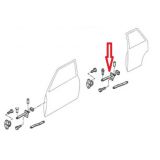 Opel Corsa A - limitador / Esticador da porta tras direita / esquerda