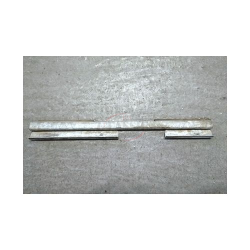 Aplicação Desconhecida - Calha metálica de suporte do vidro porta (417mm)