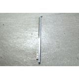 VW Carocha 55-64 - Calha metálica cromada guia do vidro porta frente esquerda (prumo)