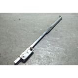 VW Carocha 55-64 - Calha metálica cromada guia do vidro porta frente esquerda (prumo)