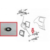 Citroen AX / Peugeot 205 - Junta de vedação da porca fixação do vidro lateral (móvel - Ø12x19.5x0.8)