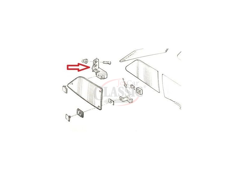 Renault Super 5 - Manipulo de abertura/Fecho do vidro lateral direito (móvel)