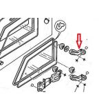 Citroen AX / Peugeot 205 - Dobradiça superior do vidro lateral direito (móvel)