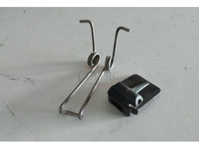 Peugeot 205 - Mola de fixação e manipulo de abertura capot (Completo)