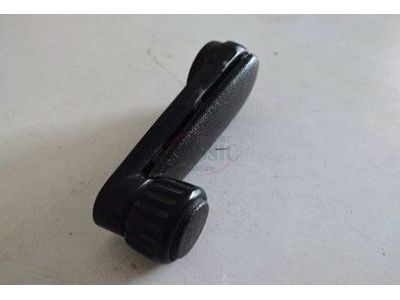 VW Golf I / VW Scirocco - Manivela de vidro com tampa (PRETO)