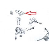 Renault 5 - Batente guia do fecho tampa mala