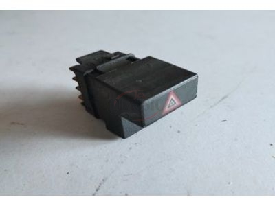 Lancia Y10 - Interruptor de emergência (4 Piscas) (Preto)