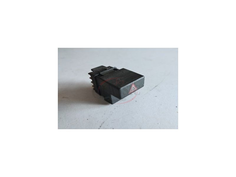 Lancia Y10 - Interruptor de emergência (4 Piscas) (Preto)