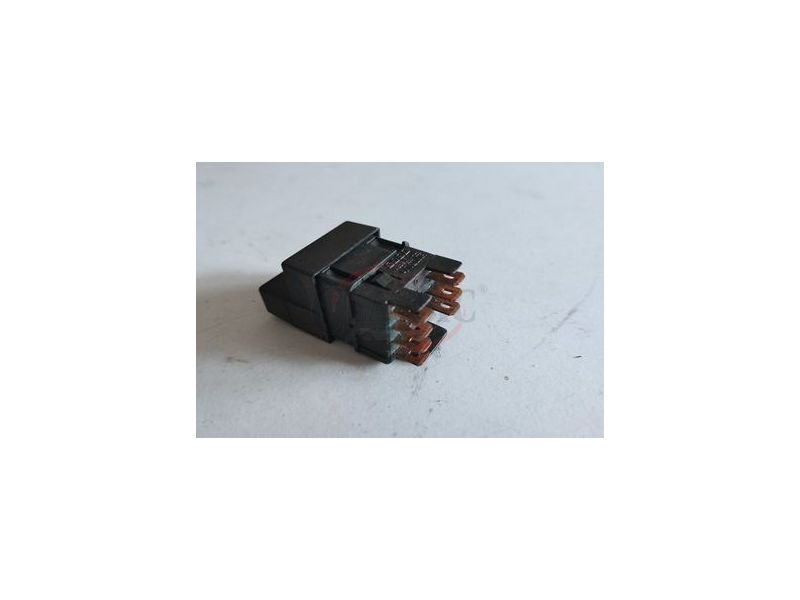 Lancia Y10 - Interruptor de emergência (4 Piscas) (Preto)