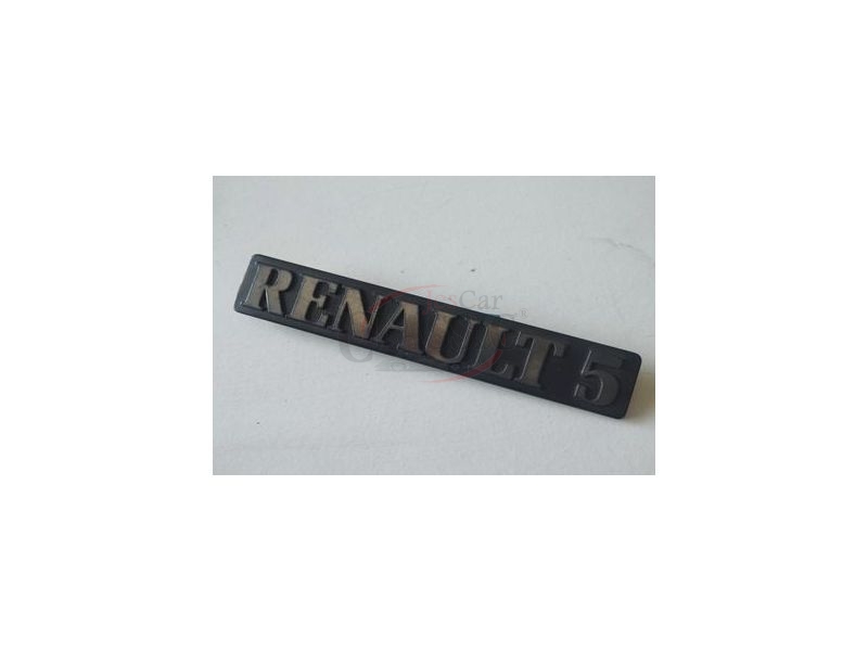 Renault 5 - Emblema traseiro (RENAULT 5)