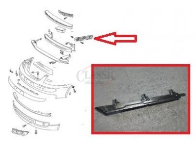 VW Caddy III / VW Touran - Suporte de para-choques frente esquerdo