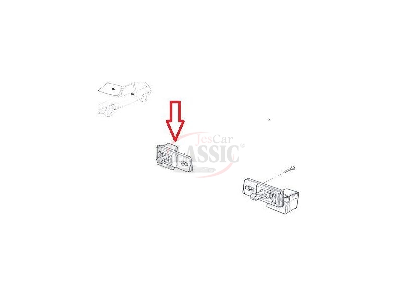 Renault Super 5 - Manipulo de abertura porta exterior direita