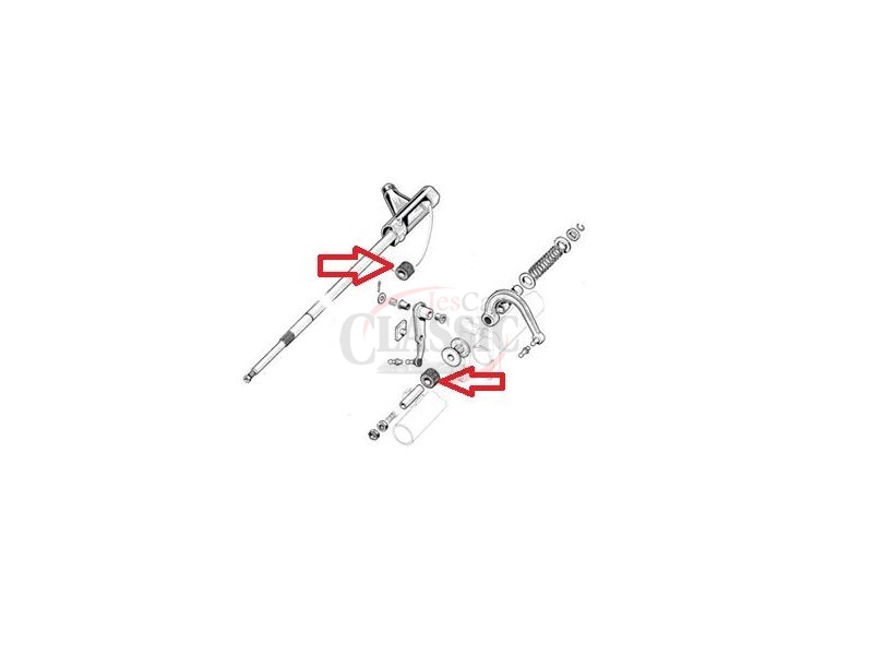 Peugeot 203 / Peugeot 403 / Peugeot 404 - Casquilho da alavanca velocidades