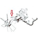 Peugeot 204 / Peugeot 304 / Peugeot 305 - Racord para bomba de água