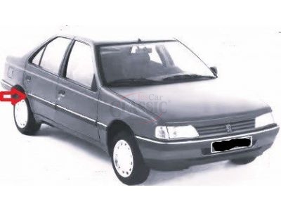 Peugeot 405 - Friso embelezador da ilharga traseira direita (Altura 69mm)
