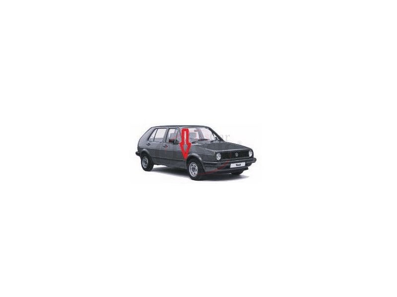 VW Golf II / VW Jetta II - Friso embelezador do guarda-lamas frente direito