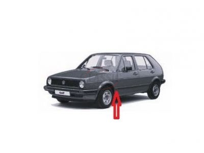 VW Golf II - Friso embelezador do guarda lamas frente esquerdo