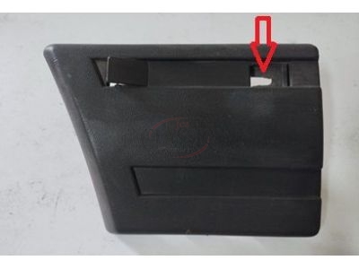 Renault Express I - Friso do guarda-lamas frente esquerdo