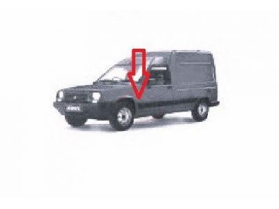 Renault Express I - Friso do guarda-lamas frente esquerdo