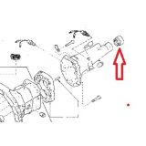 Nissan 1200 B110 - Retentor da saída da caixa velocidades