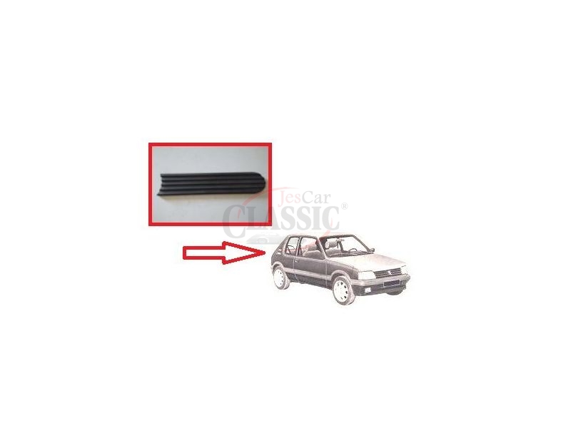 Peugeot 205 - Friso embelezador da ilharga traseira direita
