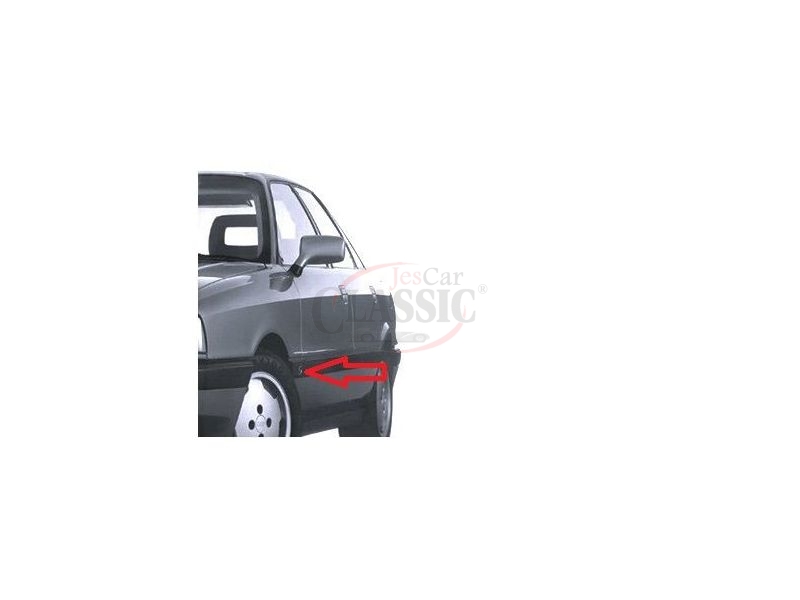 Audi 80 B3 - Friso embelezador frente esquerdo com emblema