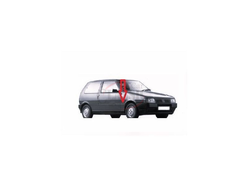 Fiat Uno II / Fiat Uno II Turbo IE - Friso embelezador guarda lamas frente direito